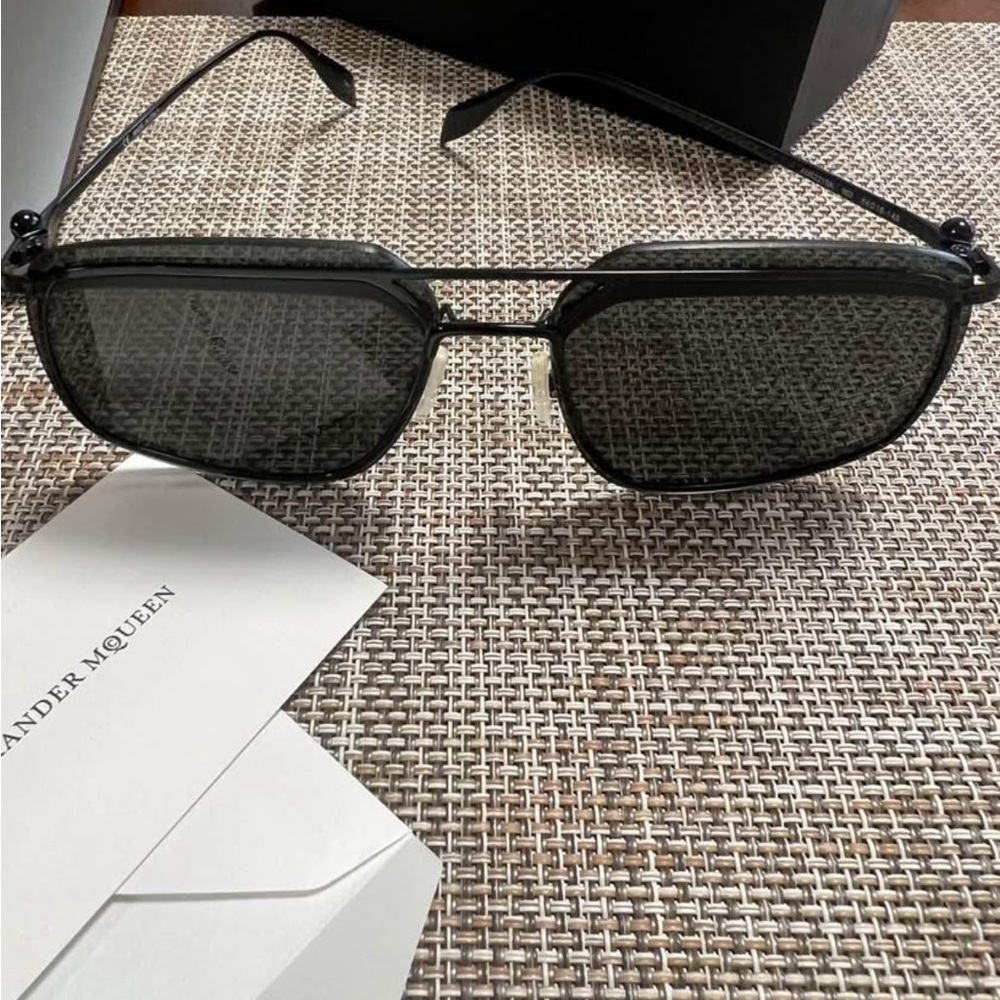 Alexander McQueen Big Face Skulls Sunglasses